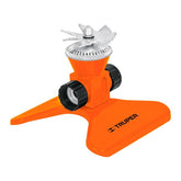 Aspersor metlico, dimetro 5 mts truper..